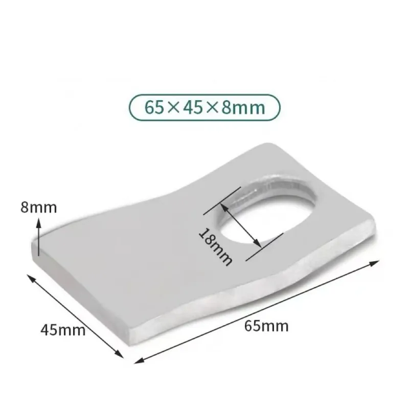 Qu'est-ce qu'un type de trou de plaque de presse de forgeage soudé pour voie ferrée ?