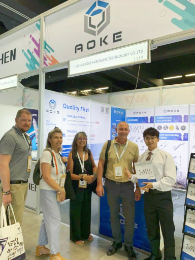 Jiaxing Aoke participe au Fastener Fair Italy 2026