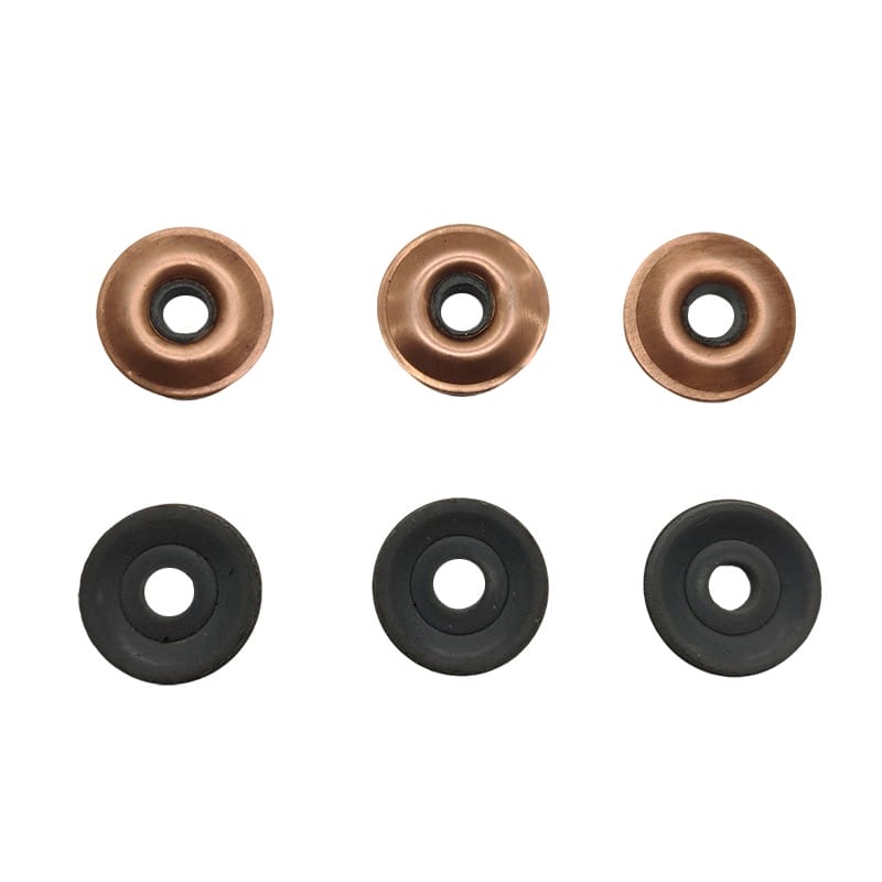 Rondelles adhésives thermofusibles en cuivre